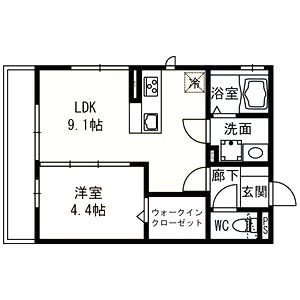 ええいろの間取り図