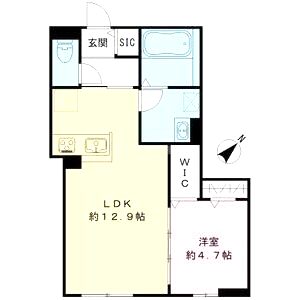 フォレスト楠の間取り図
