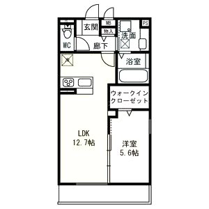 サンライズ豊里の間取り図