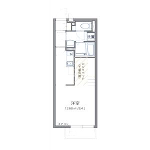 レオネクストポムールIVの間取り図