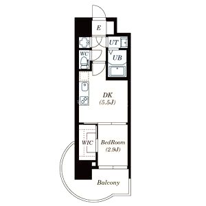 セレニテ新大阪プリエの間取り図