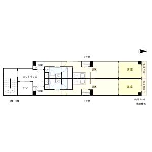アリビオ西宮の間取り図