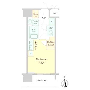 BLAU本町東の間取り図