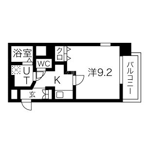 オズレジデンス布施柳通の間取り図