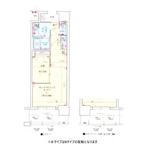 ソルテラスKYOTO西大路 瑠の間取り図