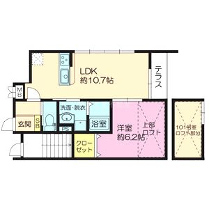 Massimo関目の間取り図