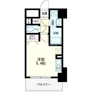 パシフィックレジデンス神戸八幡通の間取り図