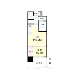 セレニテ日本橋プリエの間取り図