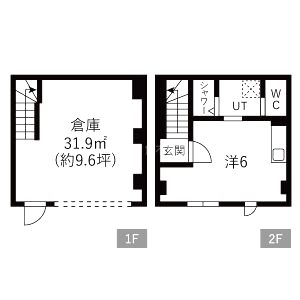 ラフマート今津の間取り図