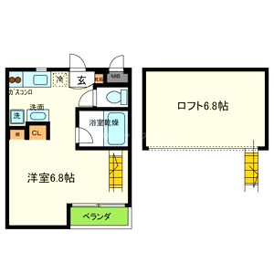 Ms House(エムズハウス)の間取り図