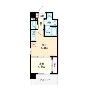 ライブガーデン新大阪の間取り図
