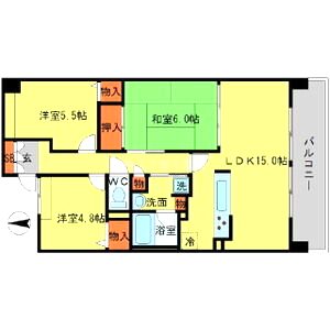Minoo Hillsの間取り図