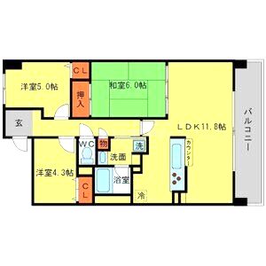 Minoo Hillsの間取り図