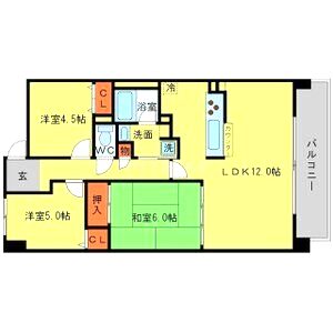 Minoo Hillsの間取り図