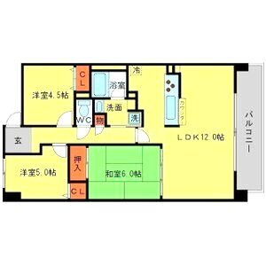 Minoo Hillsの間取り図