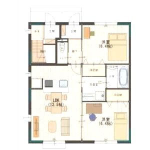 ラフレ青山の間取り図