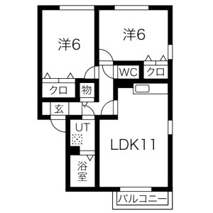 シエスタの間取り図