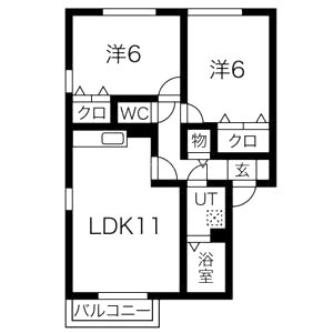 シエスタの間取り図