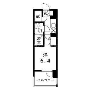 アーバンパーク御幣島の間取り図