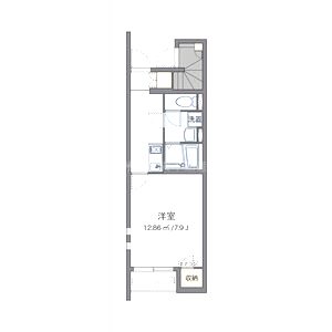 クレイノメゾンフルリールの間取り図