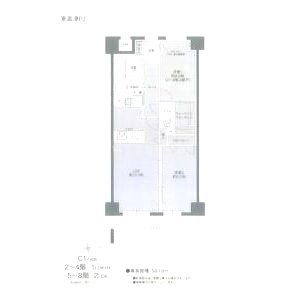 UEHONMACHI HILLS SKの間取り図