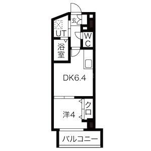 パークヒルズ東三国Visionの間取り図