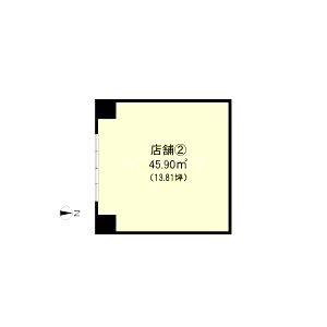 セレニテ心斎橋グランデの間取り図