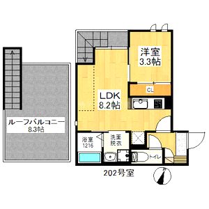 GRANDTIC RESIDENCE宝塚の間取り図