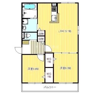 プランドールの間取り図