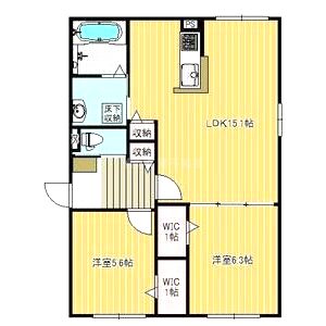 プランドールの間取り図