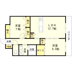 Grace A.P.Cの間取り図