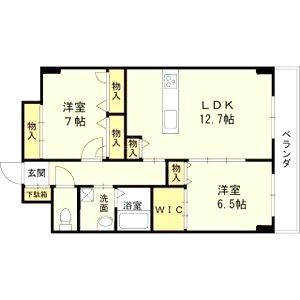 Grace A.P.Cの間取り図