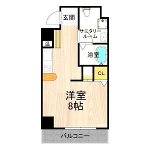 セレブコート安堂寺の間取り図