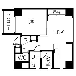 AOI FLATSの間取り図