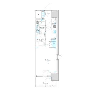 ブランシエスタ西宮の間取り図