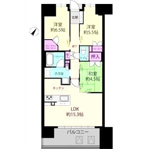 ワコーレ神戸三宮トラッドタワーの間取り図