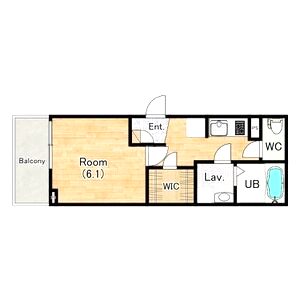 ココングランジュール宝塚南口の間取り図