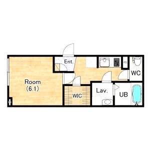 ココングランジュール宝塚南口の間取り図