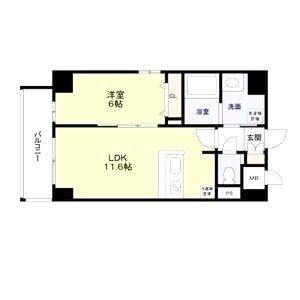 Avenir 新深江の間取り図