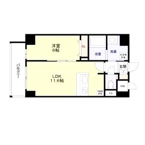 Avenir 新深江の間取り図