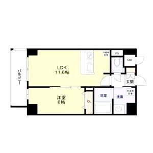 Avenir 新深江の間取り図