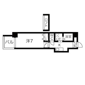 ビガーポリス112日本橋三丁目の間取り図