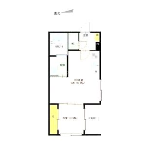 Hubi Core 西京極の間取り図