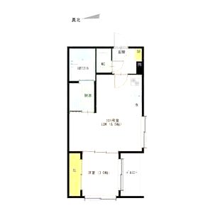 Hubi Core 西京極の間取り図