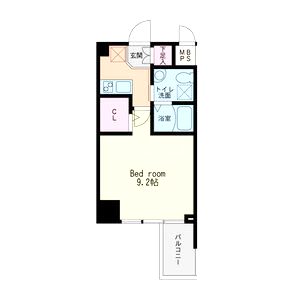 HS梅田EASTの間取り図