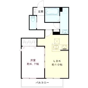 ハーバーコート神戸の間取り図