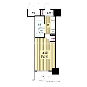 APRILE南森町の間取り図
