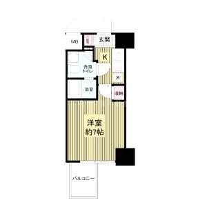 APRILE南森町の間取り図