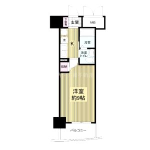 APRILE南森町の間取り図
