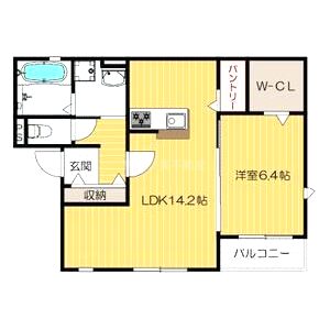 エトワールN’sの間取り図